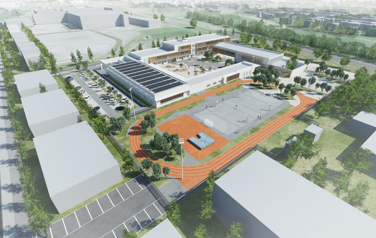 Construction du Lycée Pibrac 31