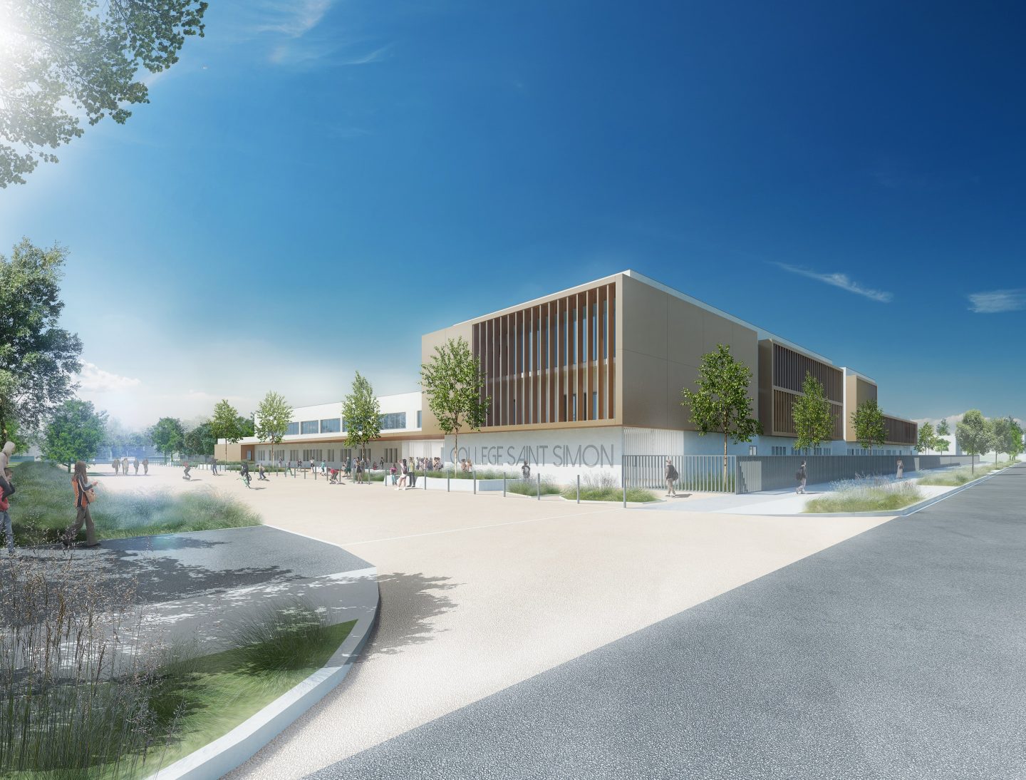 Construction du Lycée Pibrac 31