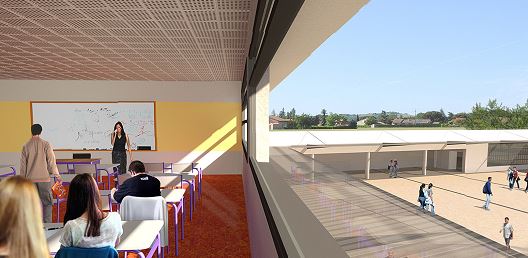 Construction du Lycée Pibrac 31